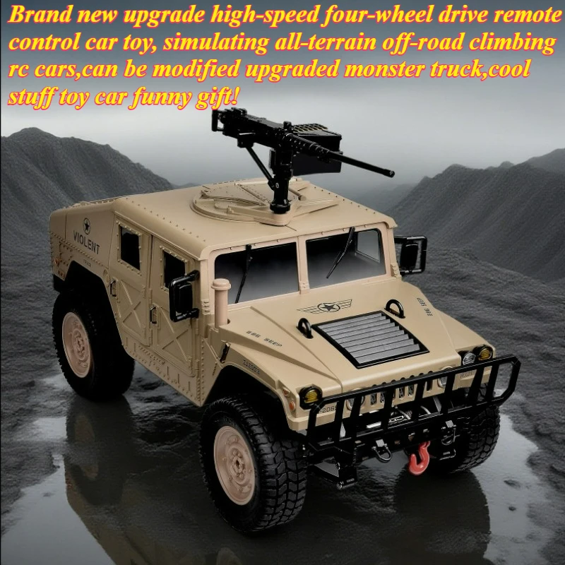 Cool Stuff Toy Car Funny Gift-High-speed 4WD Rc Truck,Climbing Off-road Rc Cars,Remote Control Car,Monster Truck,Toys for Kids
