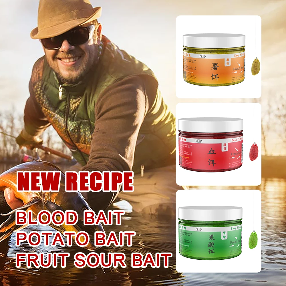 Fishing Bait Fast Water Absorption Lure Powder Natural Flavor Fishing Feeder