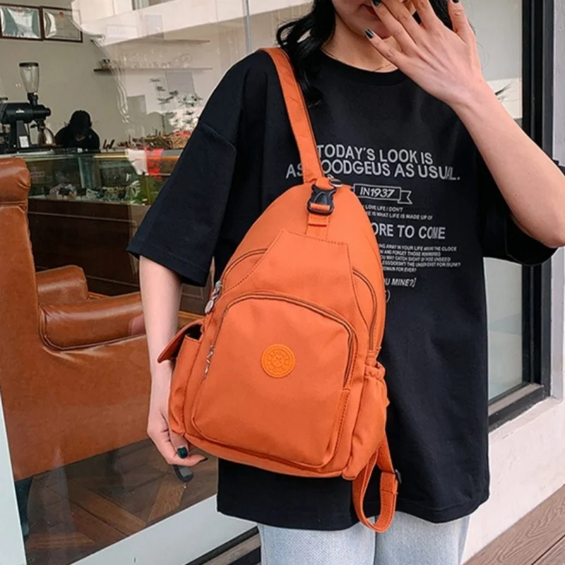 Multifunctional Fashion Hundred Shoulder Backpack Casual Lightweight Chest Bag Universal Multi-compartment Shoulder Bag