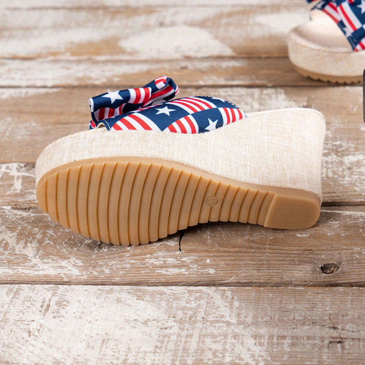 Lazysea Super Hoge Hakken Vrouwen Slippers Amerikaanse Vlag Hoogte Toenemende Dia 'S Vrouwen Zomer Schoenen Nieuwe Platform Sandalen Maat 43