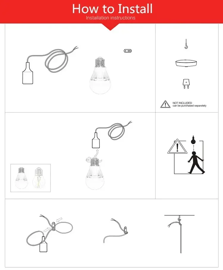 الملونة E27 13 ألوان المقبس قلادة ضوء تعليق قطرة مصباح الحديثة خمر اديسون لمبات بار مطعم ديكور المنزل تركيبات #2