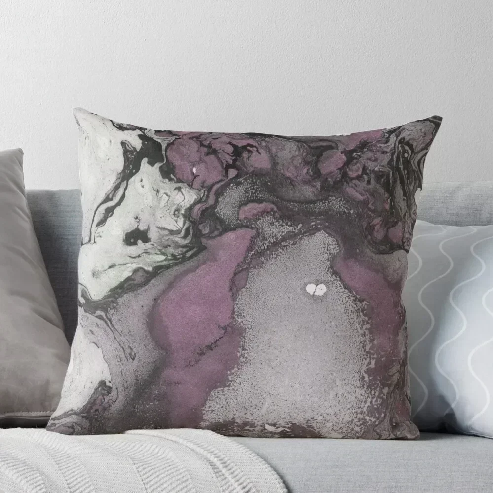 

Muted Purple Marble Texture Throw Pillow Pillowcases For Pillows Cushions For Children Covers For Sofas pillow