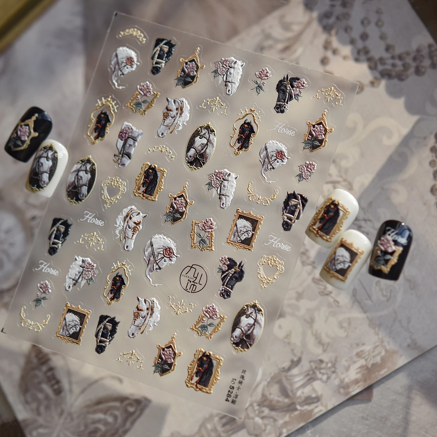 1 SZT. Naklejki na paznokcie 5 – Nail Art Queen recenzja i cena