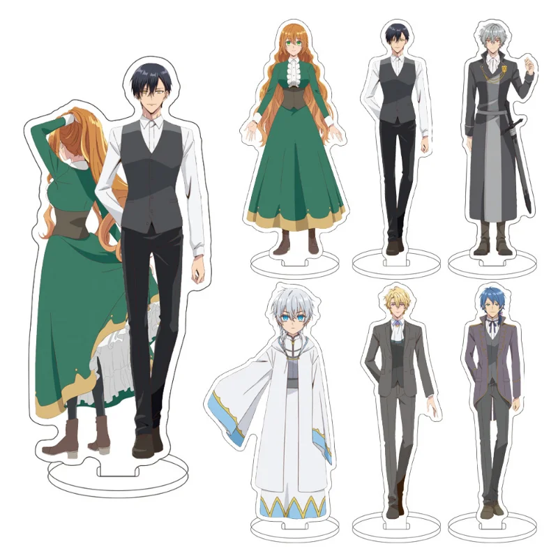 Hanasaki Ringo Anime Keychain Women The Reason Why Raeliana Ended Up At The Duke's Mansion Acrylic Stand Collection Desk Display