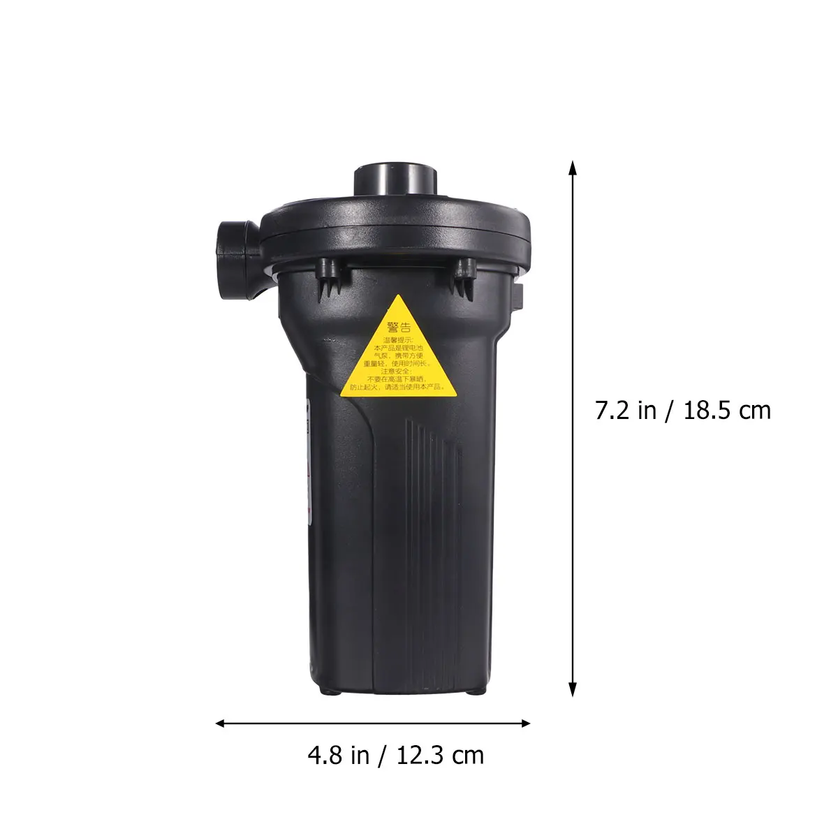 

Rechargeable Electric Air Pump Lithium Inflatable For Kayak Airbed Boat Quick Inflate Deflate 3 Adapters Portable