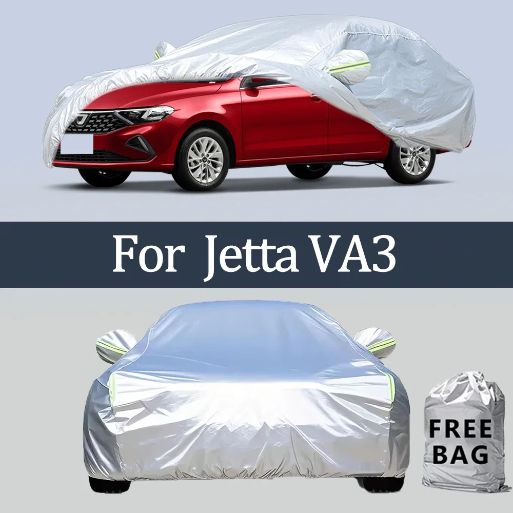 

For Jetta VA3 Car Cover Outdoor Protection Covers Snow Sunshade Waterproof Dustproof Exterior UV Car Accessories
