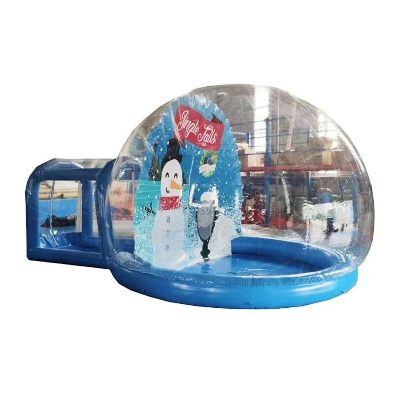 

Pvc 3m Inflatable Snow Globe Winter Tent Christmas Party & Commercial Activity for Sale