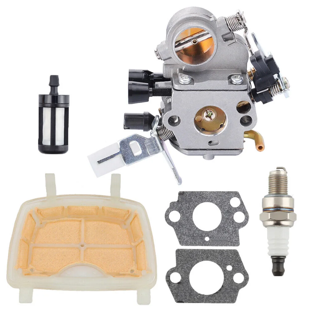 

Карбюратор, комплект воздушного топливного фильтра, цепная пила, сменный карбюратор, садовые инструменты, детали для Stihlss MS171 MS181 MS211 MS211C, инструменты