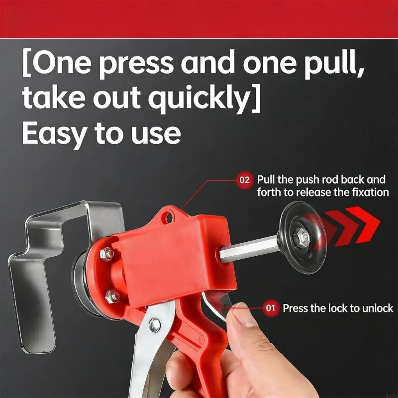 Heavy Type Clamps Ensuring Firmly Grip On Drawer Panels Preventing Slippage For Long Lasting Stability M4YD