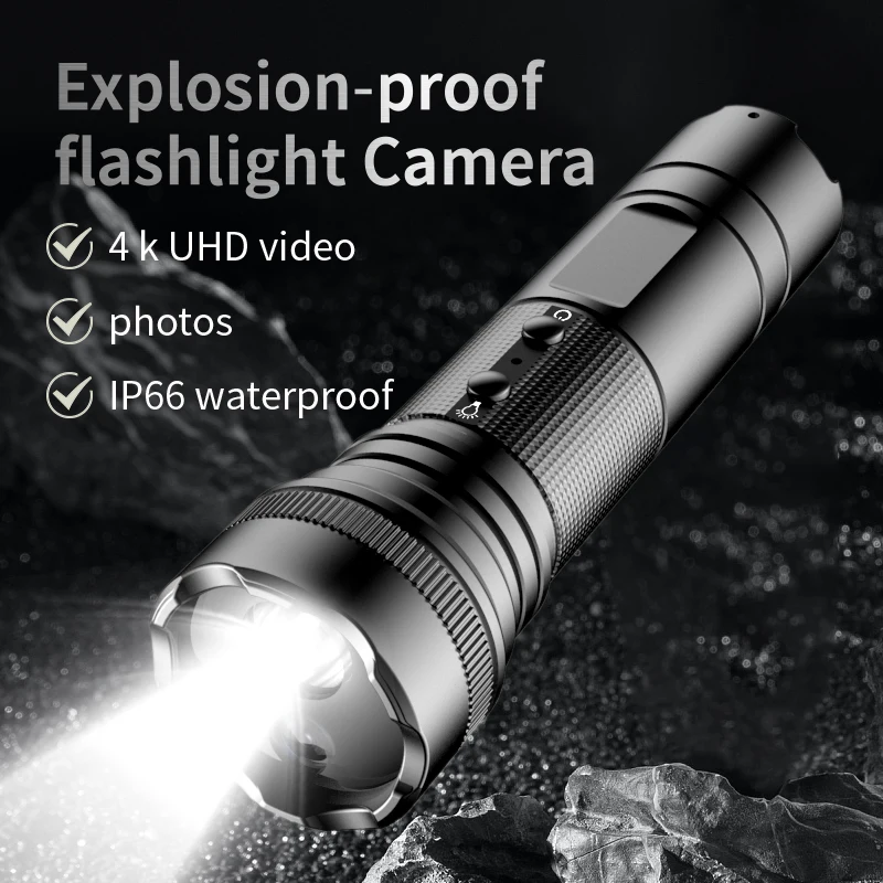 4k-high-definition-outdoor-sports-camera-video-photography-metal-material-explosion-proof-torch-cycling-recorder