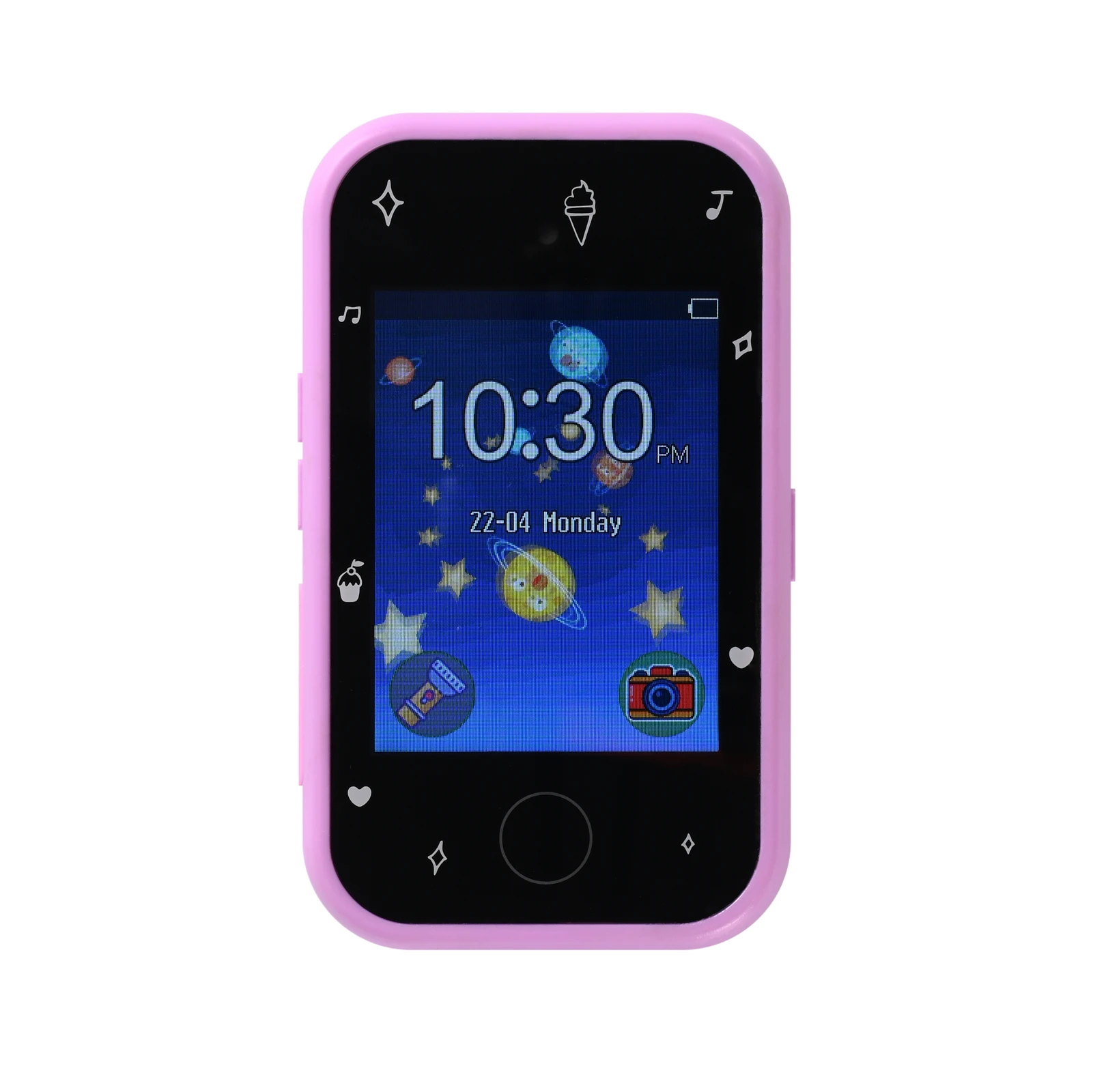 [Multi-functional Toy Phone] The kids phone toy is equipped with a 2.8-inch IPS touch screen and has multiple functions