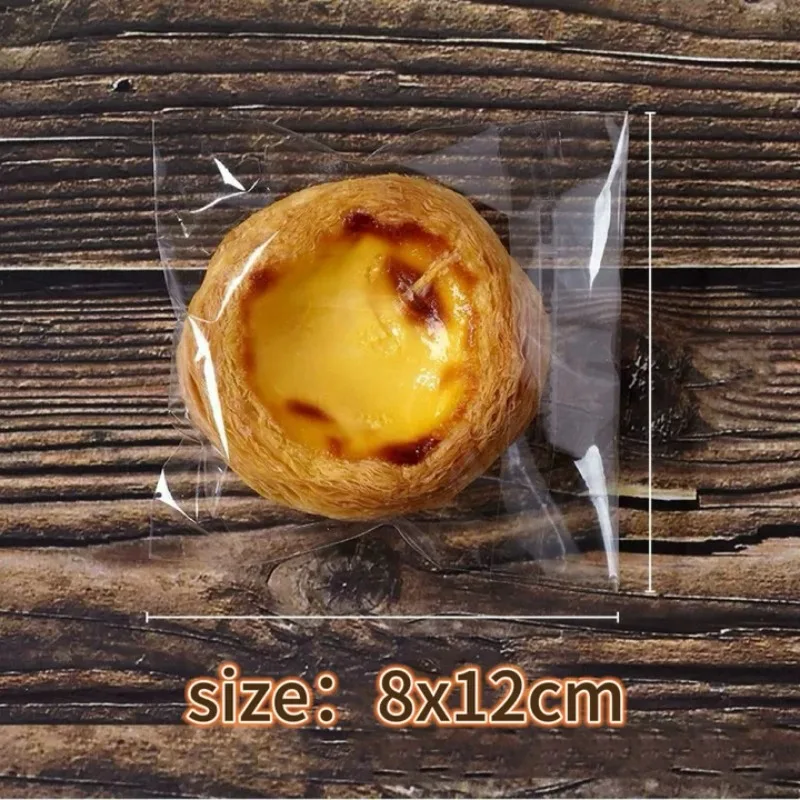 Geschenkzakjes Transparant Snoep Bakken Buscuit Kiem Toast Dim Broodzak Bakverpakking Feestartikelen voor Kerst Snoep - afbeelding 1