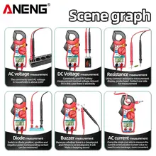 KT87N Digital Clamp Multimeter for Electrical Testing #6