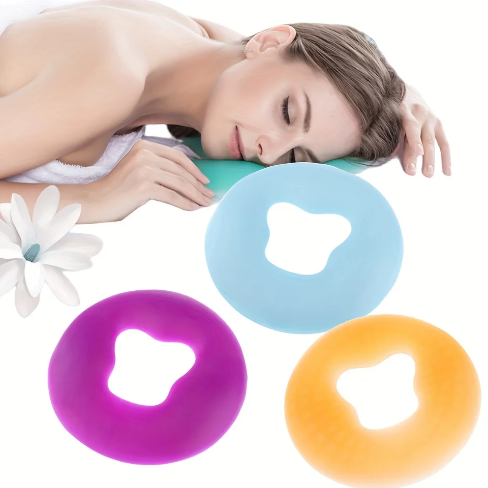 

New Generation Silicone Pillow SPA Beauty Pad Non-slip Massage Pillow Without Film Salon Face Massage Relax Beauty Cushion Pad