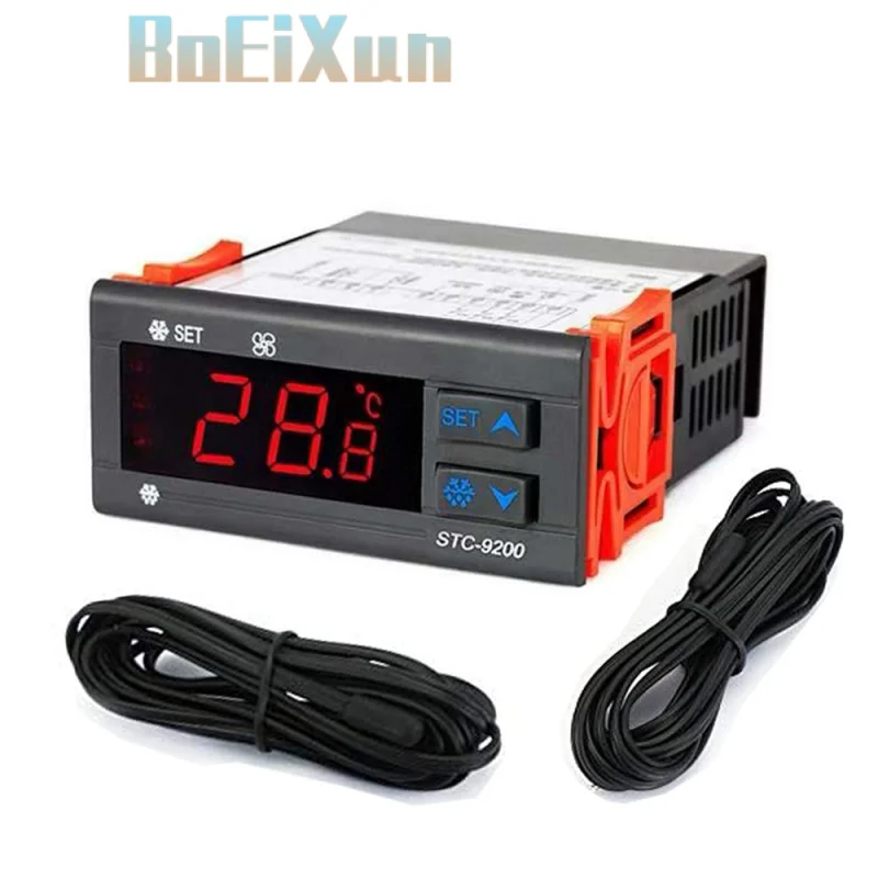 

STC-9200 Digital Temperature Controller Thermostat Regulator Thermoregulator With Refrigeration Defrost Fan Alarm Function