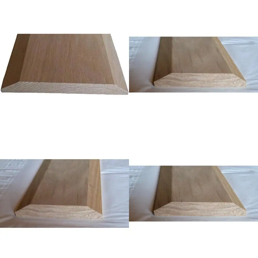 

Red Oak Interior Threshold, 6.5 x 60, Style A, Durable Hardwood Floor Entrance