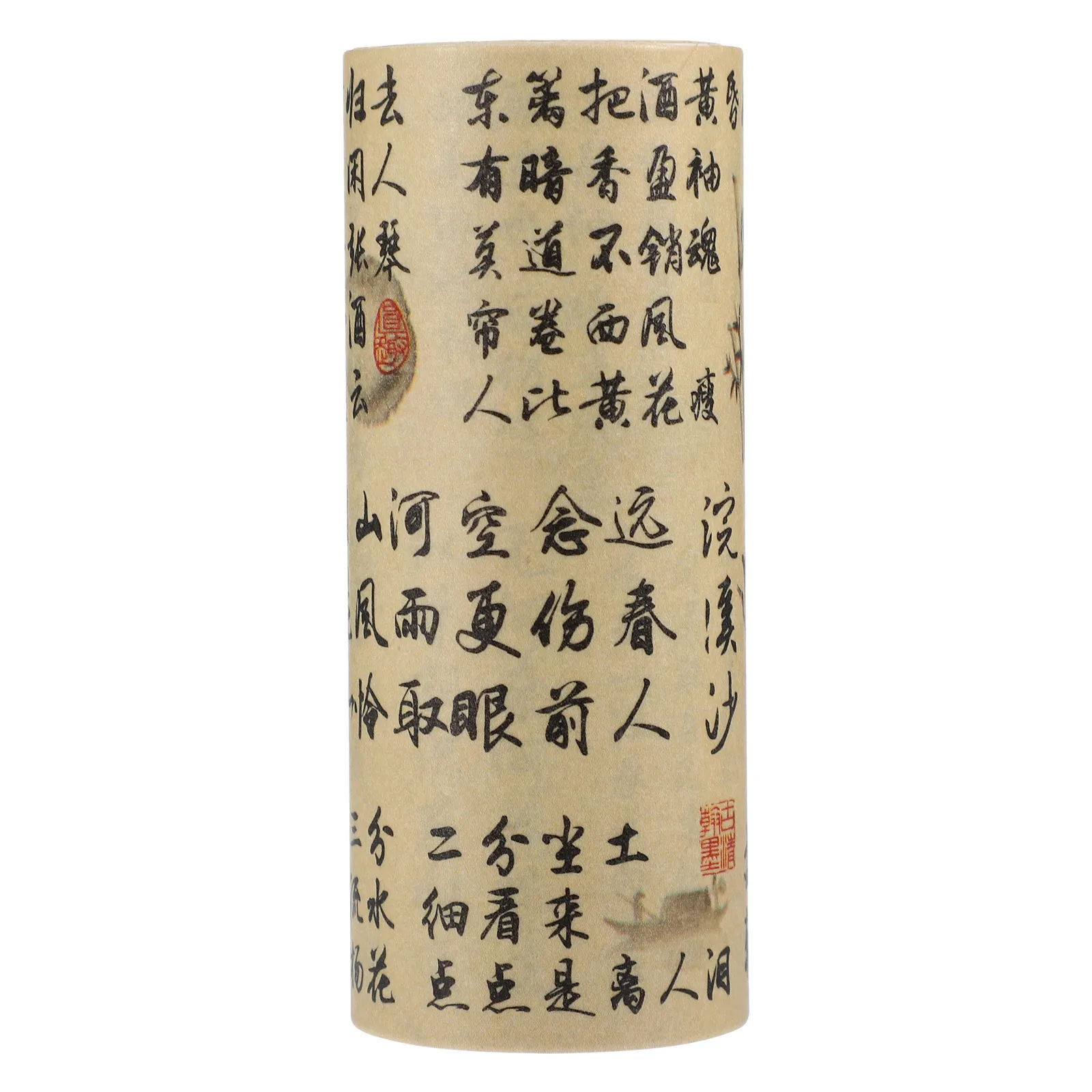 

1pcs 1 Roll Scrapbook Tape Washi Japanese Paper Decorative Craft For Diy Journaling Supplies Masking Adhesive Tapes Stationery