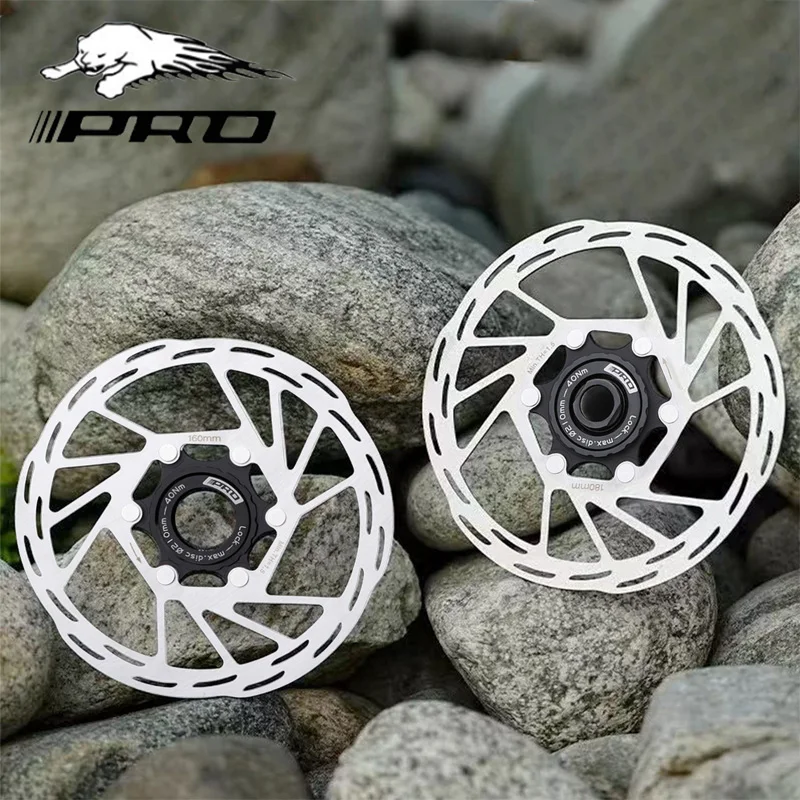 

IIIPRO Bicycle Centerlock Rotor 140/160/180/203mm Disc Brake Rotor Heat Dissipation MTB Hydraulic Brakes Discs Cycling Parts