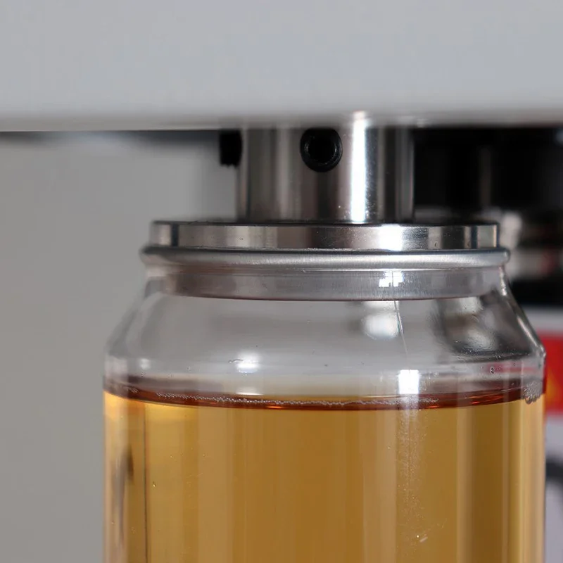 220V QLS-180 Can Sealing Machine Commercial 220v Semi-Automatic Sealing Machine Plastic Bottle Can Sealing Machine Beverage Cup