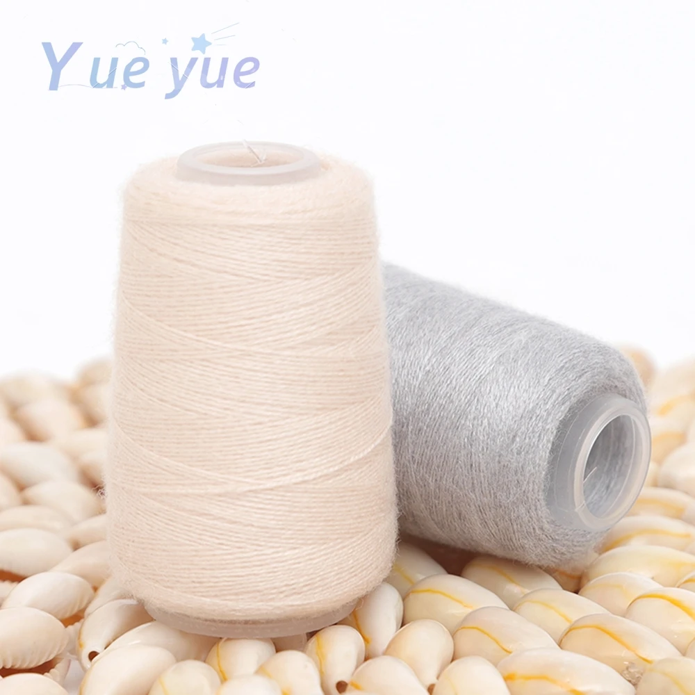 20G Spandex Partner Thread for Mink Cashmere Wool Yarn Wysokiej jakości szycie dziewiarskie Dodatkowa linia