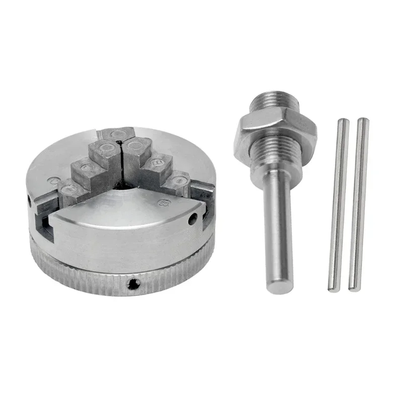 Zinc Alloy Lathe Chuck for Electric Hammer Drill Connecting Rod Self Centering Clamp Accessory for Eelctric Hammer Drill C7AC