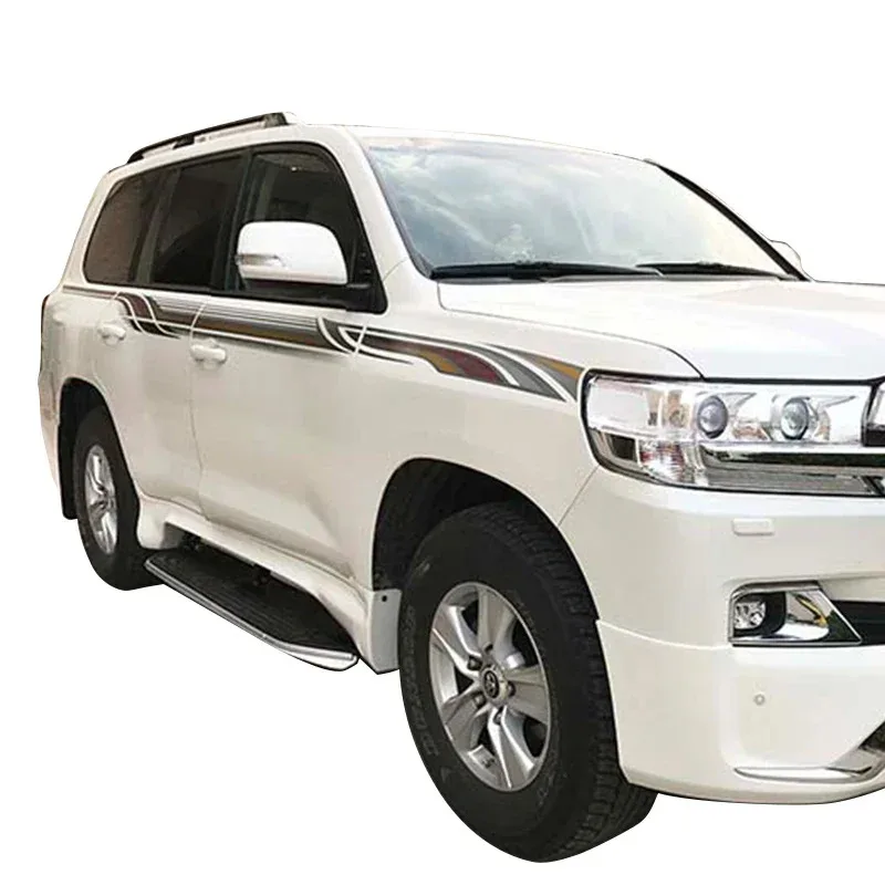 

Electric Side Steps Automatic Aluminium Alloy Electric Running Board for LAND CRUISER LC200 2016-2021