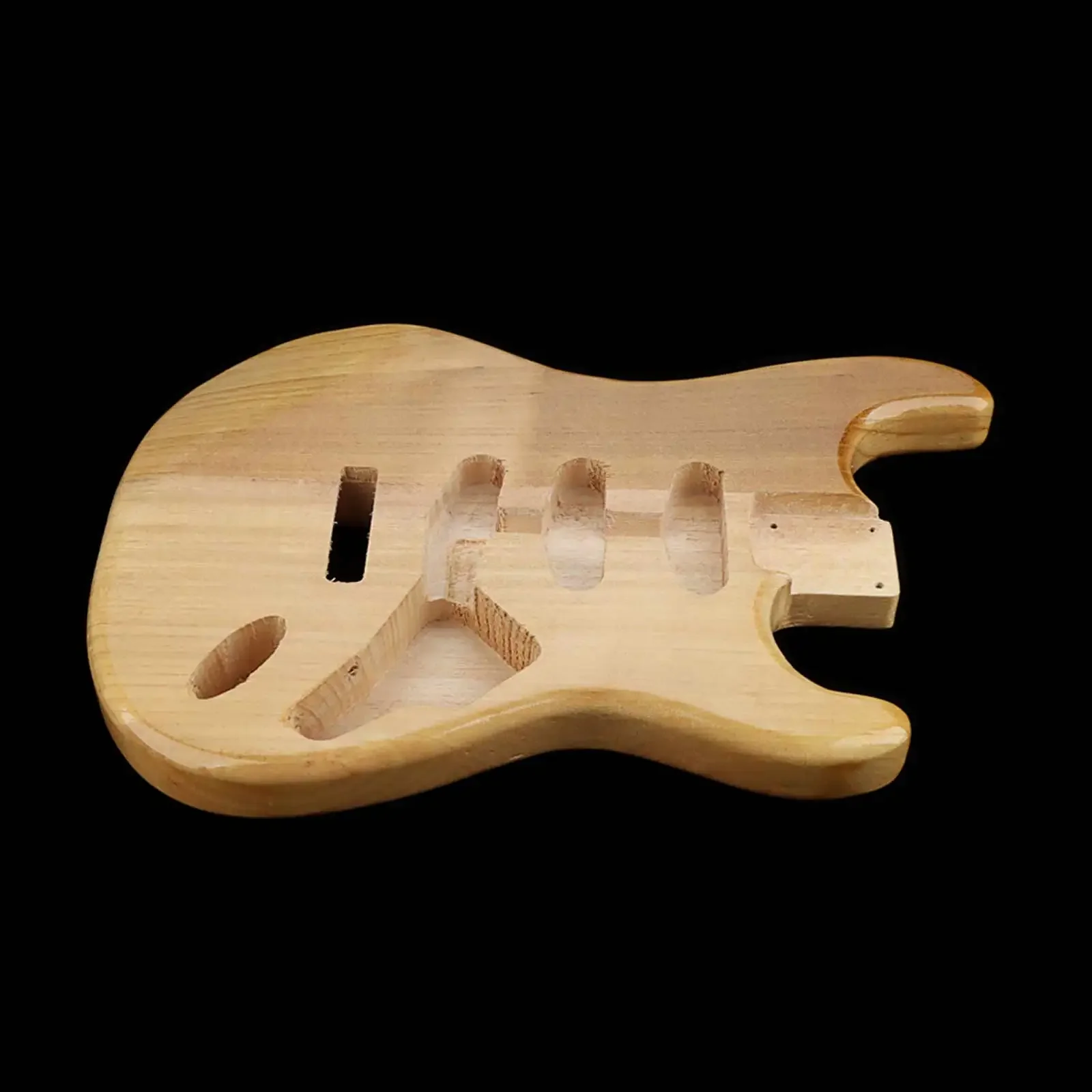 Guitar Body Candlenut Wood Electric Guitar Body Guitar Barrel Replacement Parts St Electric Guitar Body Pickups Blank Bolt