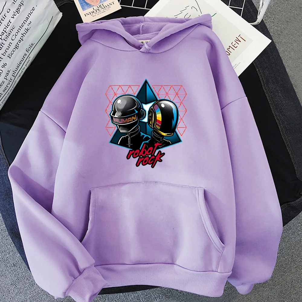 Random Access Memories Hoodies Harajuku Sweatshirts Met Lange Mouwen En Comfortabele Punkkleding Met Capuchon Moletom Retro Fleece Hoody