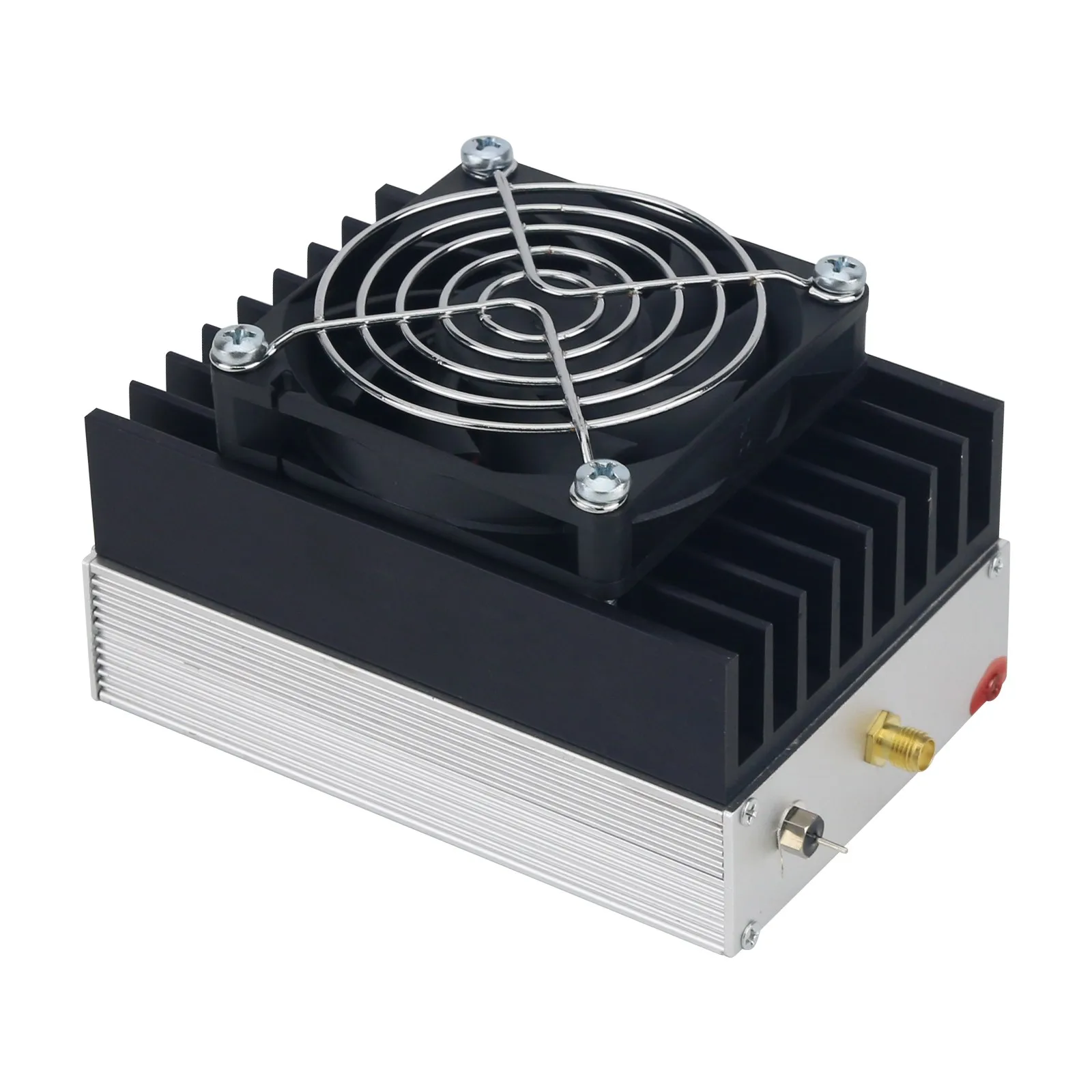 200KHz-10MHz 30W Broadband RF Power Amplifier Long Wave Medium Wave Shortwave Amp Input 15dBm 28V