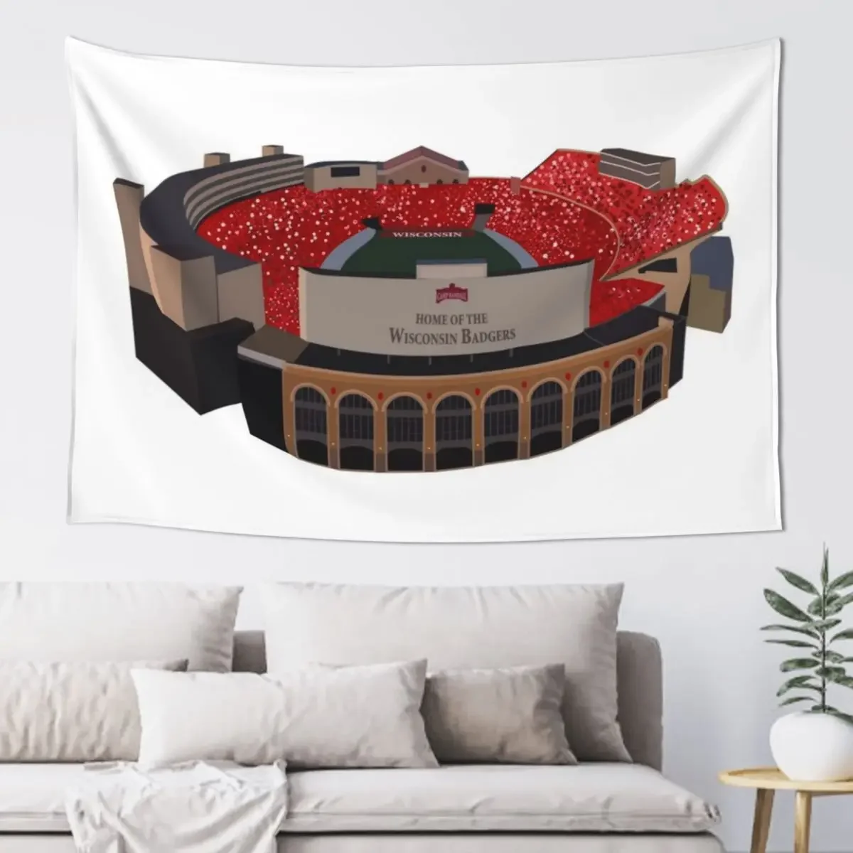 

Camp Randall Tapestry Room Decor Aesthetic Room Decor House Decoration Room Decor Aesthetic Tapestry