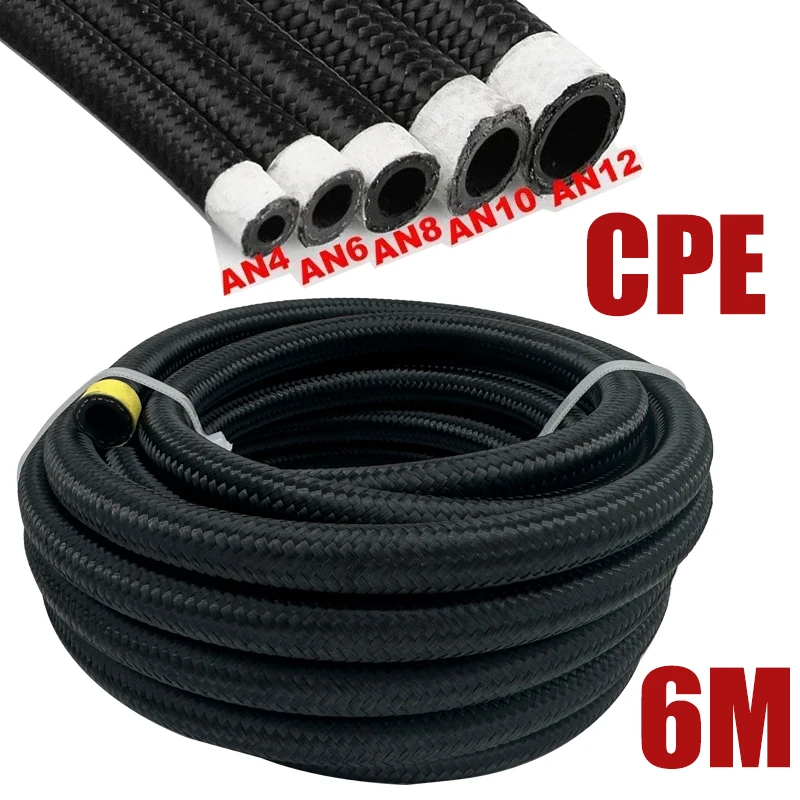 20ft-6m-an4-an6-an8-an10-car-fuel-hose-oil-gas-cooler-hose-line-pipe-tube-nylon-stainless-steel-braided-inside-cpe-rubber