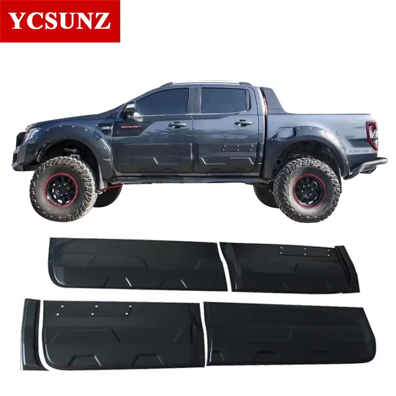 Body cladding kit For Ford Ranger 2013 2014 2015 2016 Wildtrak T6 T7 T8 2012-2020 Car Accessories