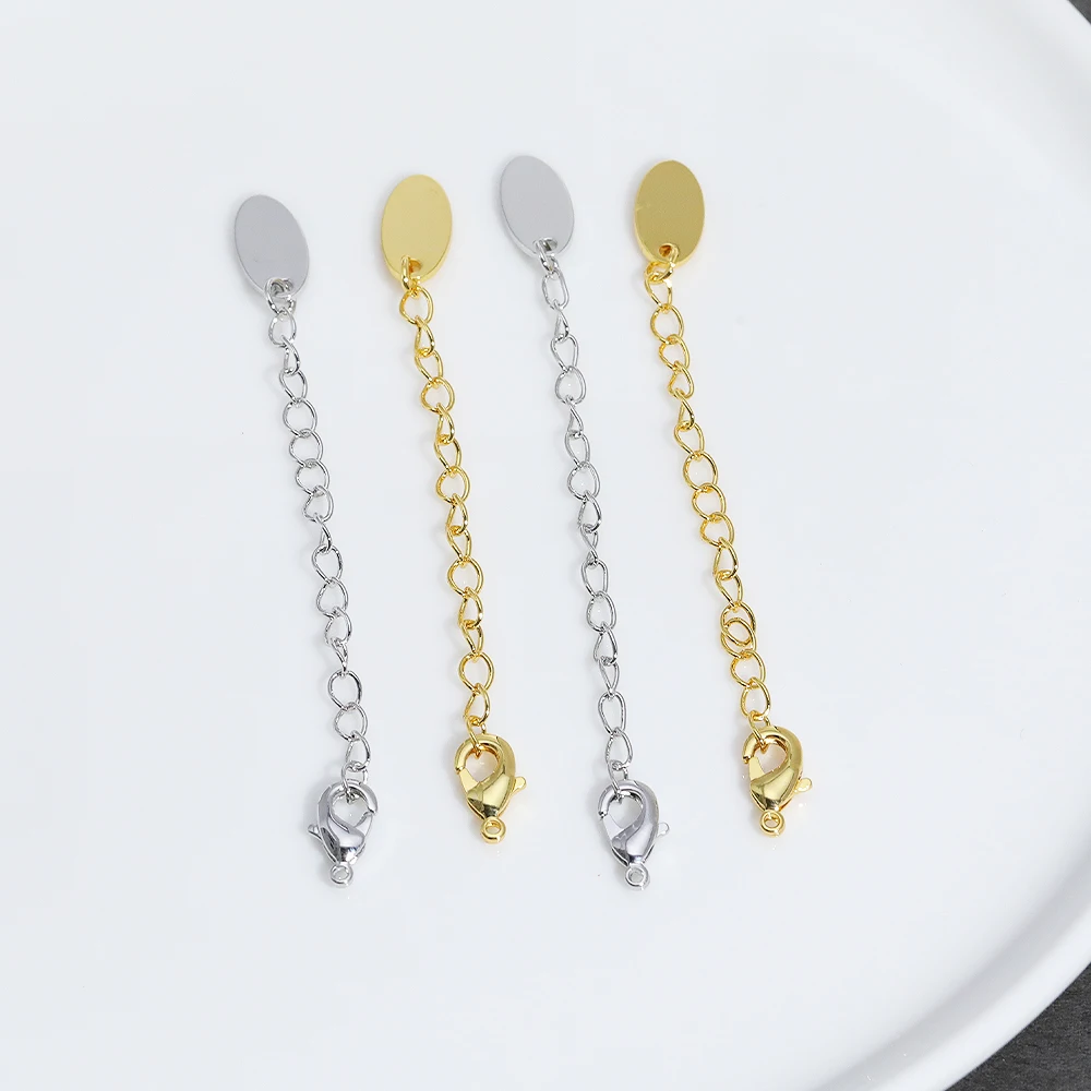 

Cordial Design 50Pcs 6*75MM DIY/Hand Made/Tail Chain/Genuine Gold Plating/Jewelry Findings & Components/Extension Chain #194543