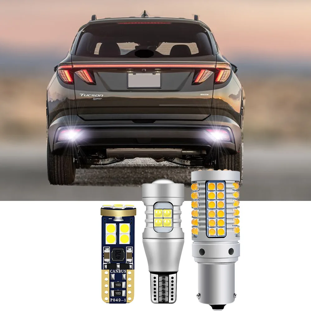 

Автомобильные светодиодные лампы для Hyundai Tucson 2025, светодиодные внешние резервные лампы указателя поворота Canbus без ошибок