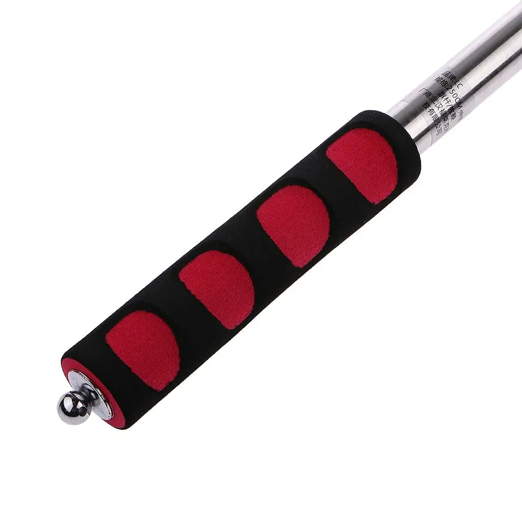 Portable Retractable Windsock Flag Pole Extendable Stainless Steel Stick for Travel Collectible Flags