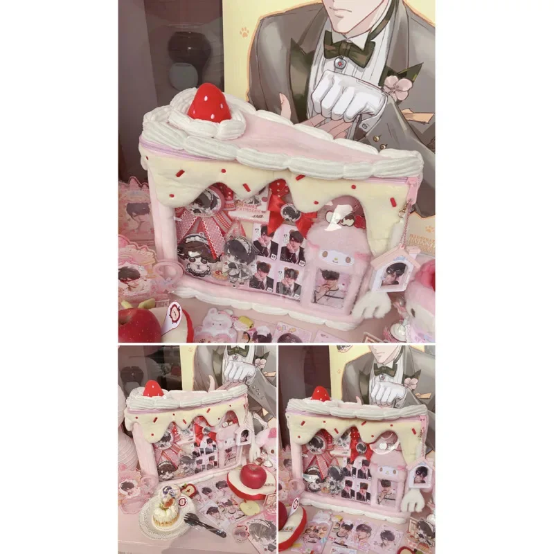 

Y2K Strawberry Cake Bag Plush Bag Lolita JK Cute ItaBag ItaBag BJD Baby Bag Crossbody Bag Shoulder Bag Excluding Plush Forks New