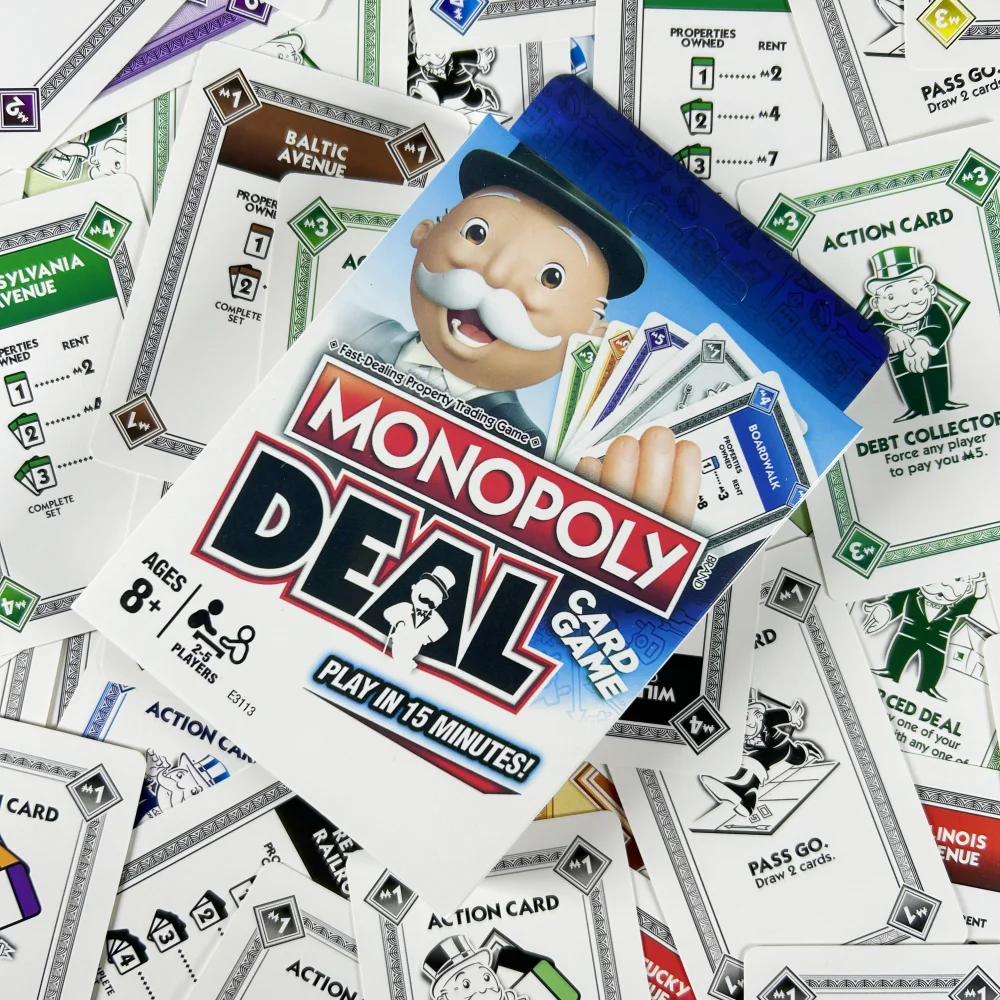 Monopoly Card Size: What You Need to Know Before Buying the Monopoly Deal  Card Game