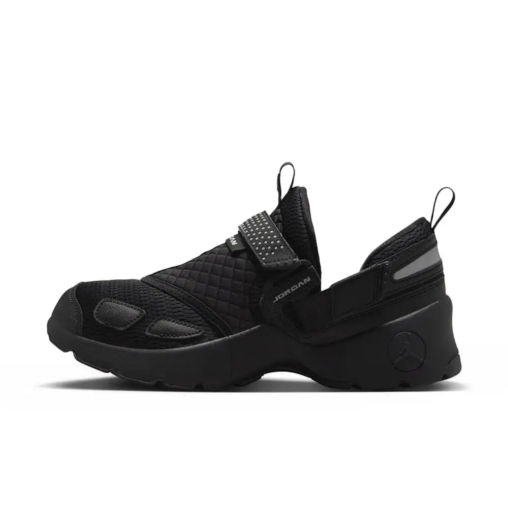 Nike Jordan TrunnerLX Comfortable,Versatile,Non-Slip,Durable Low-Top Casual Running Shoes for Women in Black and Gray HQ2164-001