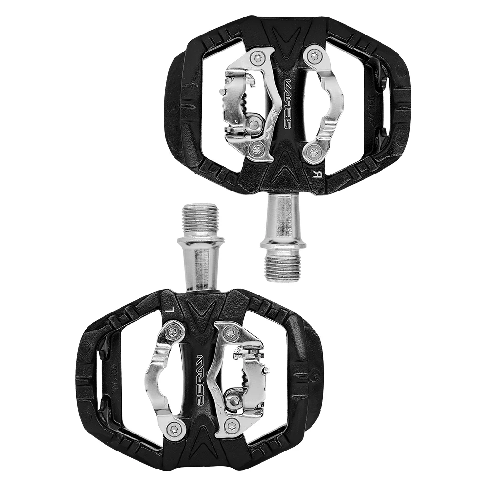 ZP-109S MTB Pedal Self-Locking SPD Pedals Mountain Bike Cleats Bearing Footrest Bicycele Parts