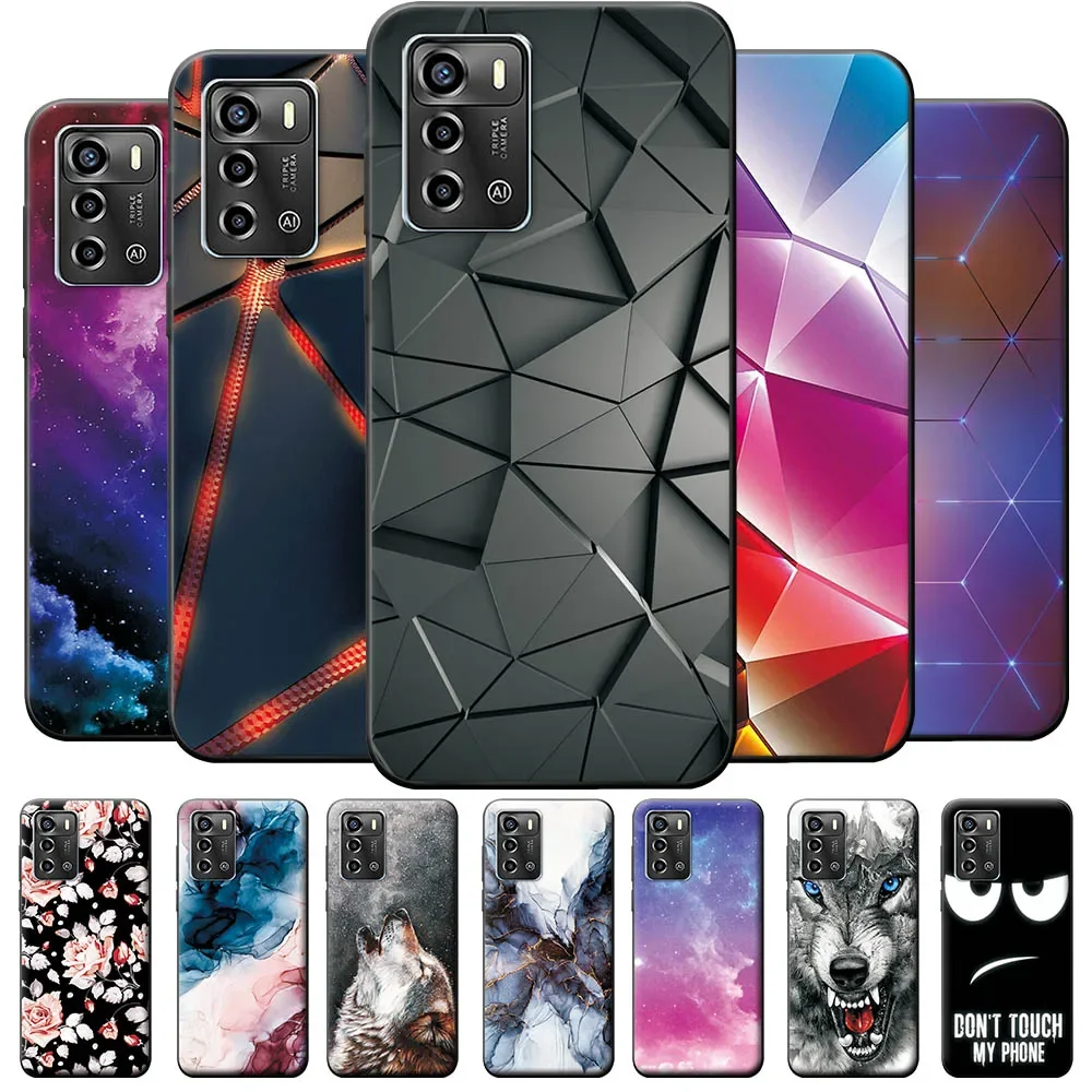 Para ZTE Blade A72 4G funda de silicona suave TPU fundas de teléfono geniales para ZTE Blade A72S ZTE A72S contraportada de silicona Etui parachoques