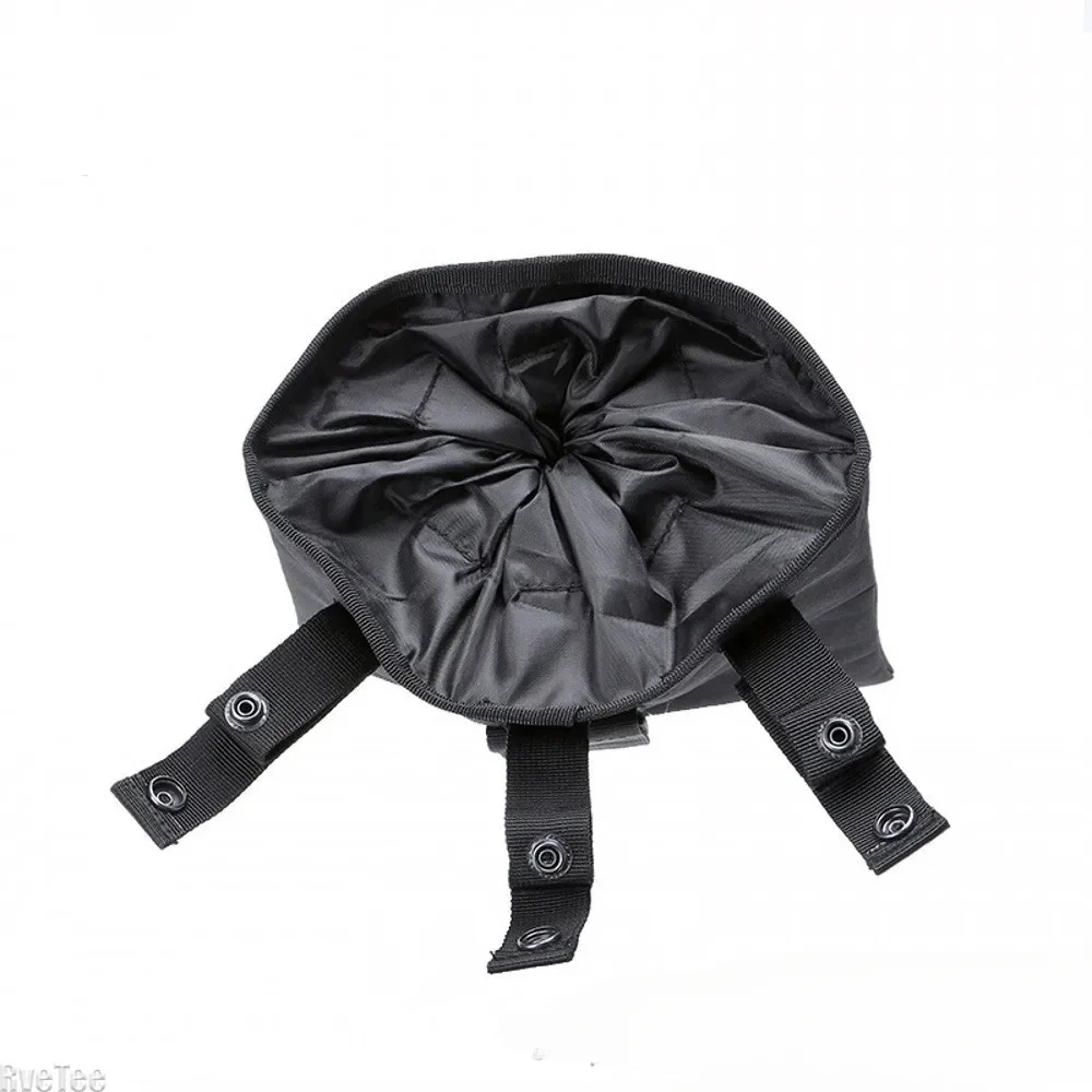 Dump Pouch,Tactical Mag Recovery Pouch,Drawstring Magazine Recycling Storage Pack,Outdoor Hunting Gear Waist Pack Utility