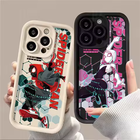 Marvel Spider Man Phone Case for Samsung Galaxy A55 A35 A25 A15 A05 A05S A24 A13 A23 A12 A22 A32 A52 A52S A72 A11 Silicone Cover