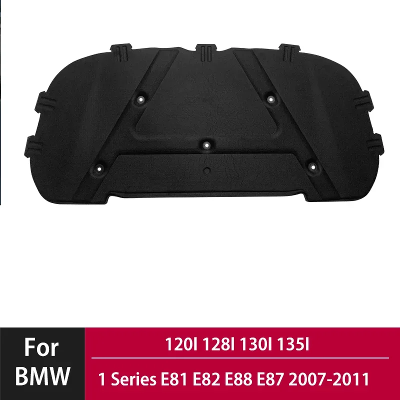 

For BMW 1 Series E81 E82 E88 E87 120I 128I 130I 135I 2007-2011 Front Engine Hood Insulation Cotton Pad Heat Soundproof Mat Cover