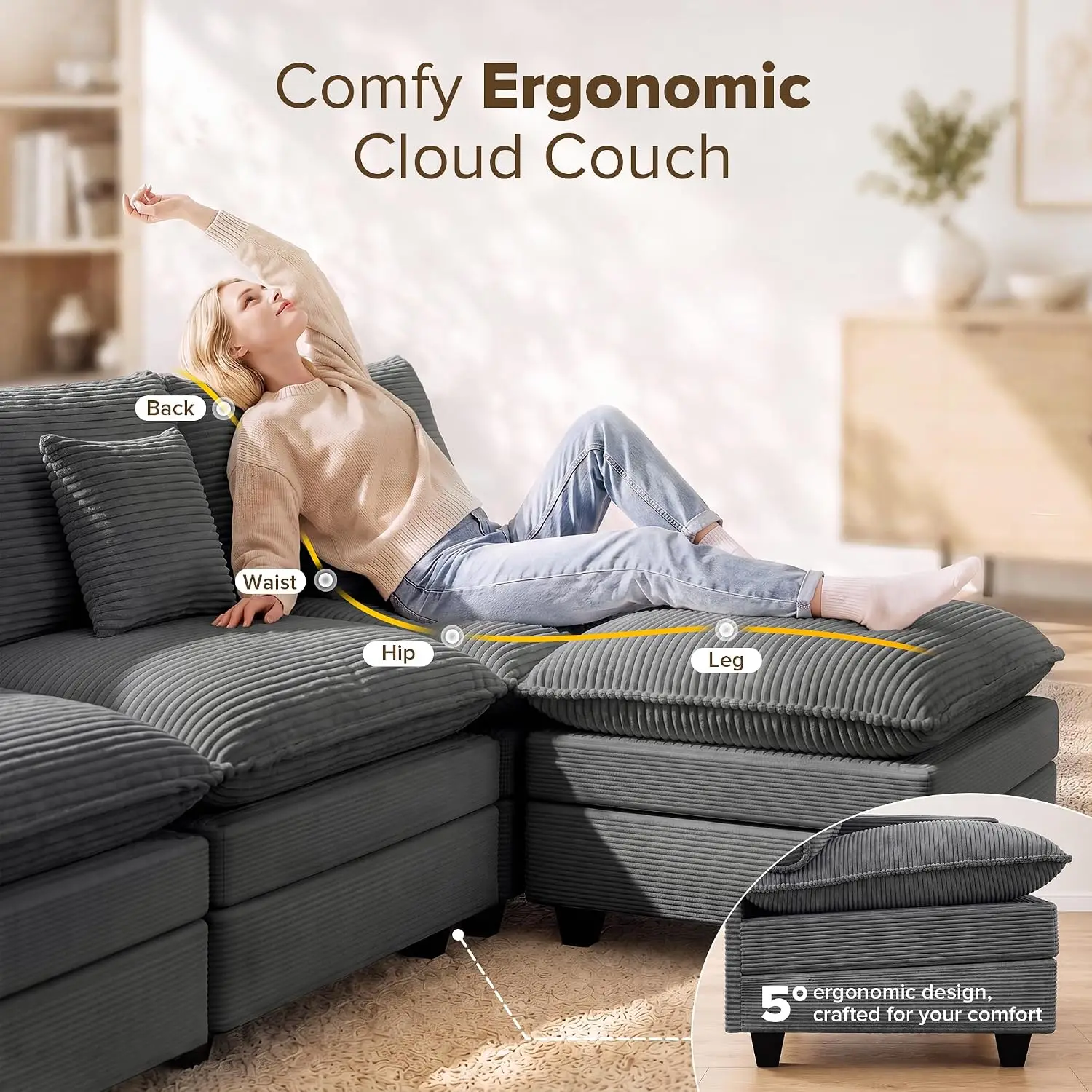 Thumbnail 3 - #14 Cheap Modular Sectional Sofas Worth Buying