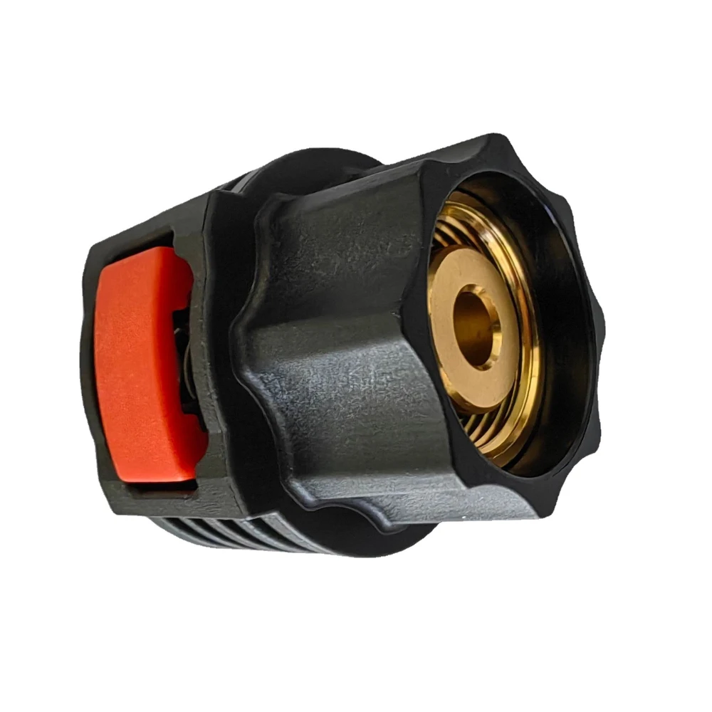 

High pressure car wash water gun quick connector M22 to Lavor self-locking alloy high-pressure conversion quick connector