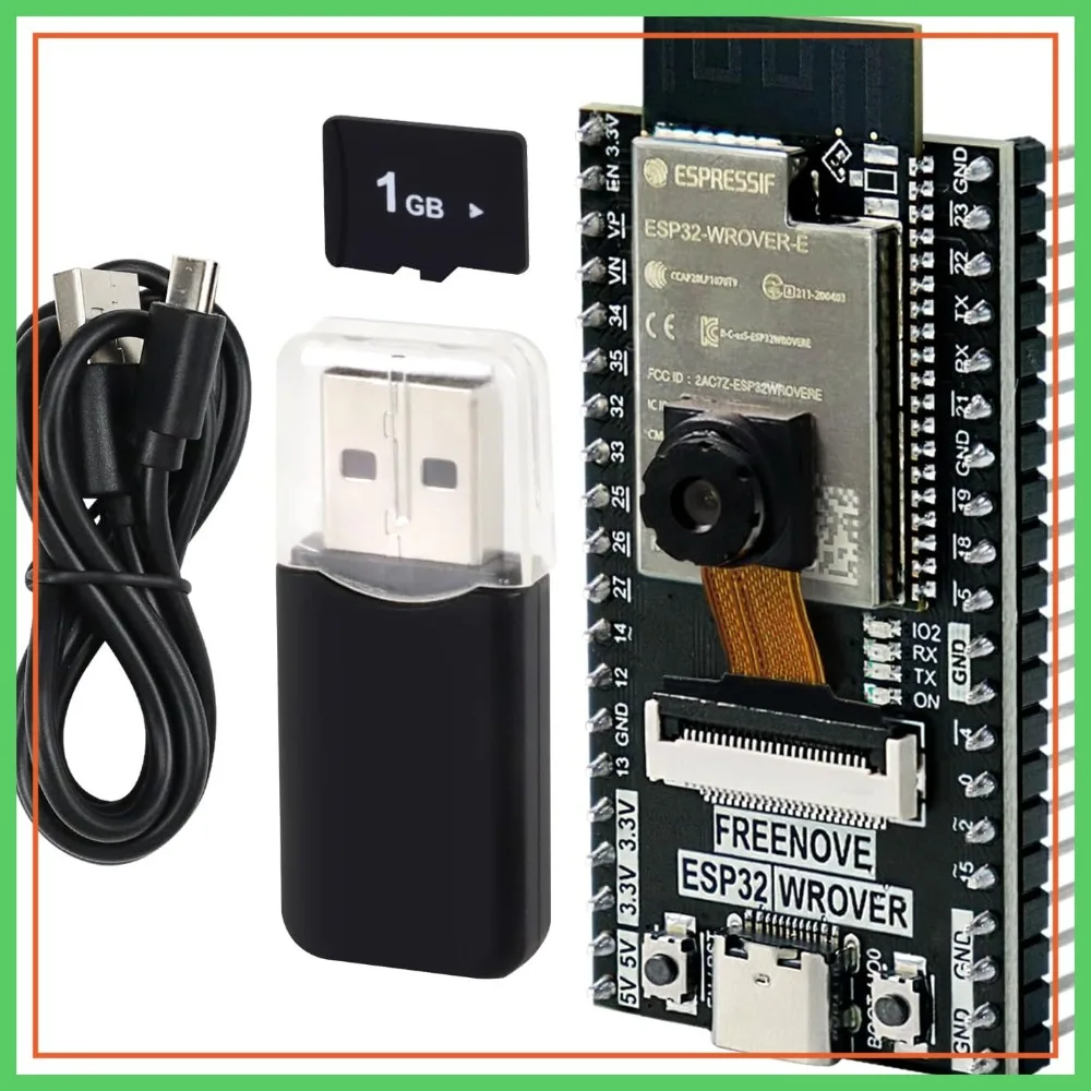 

ESP32 CAM Dev Board, Dual-Core 32-bit 240MHz, Onboard Camera WiFi+BT, Python C Code, Tutorials