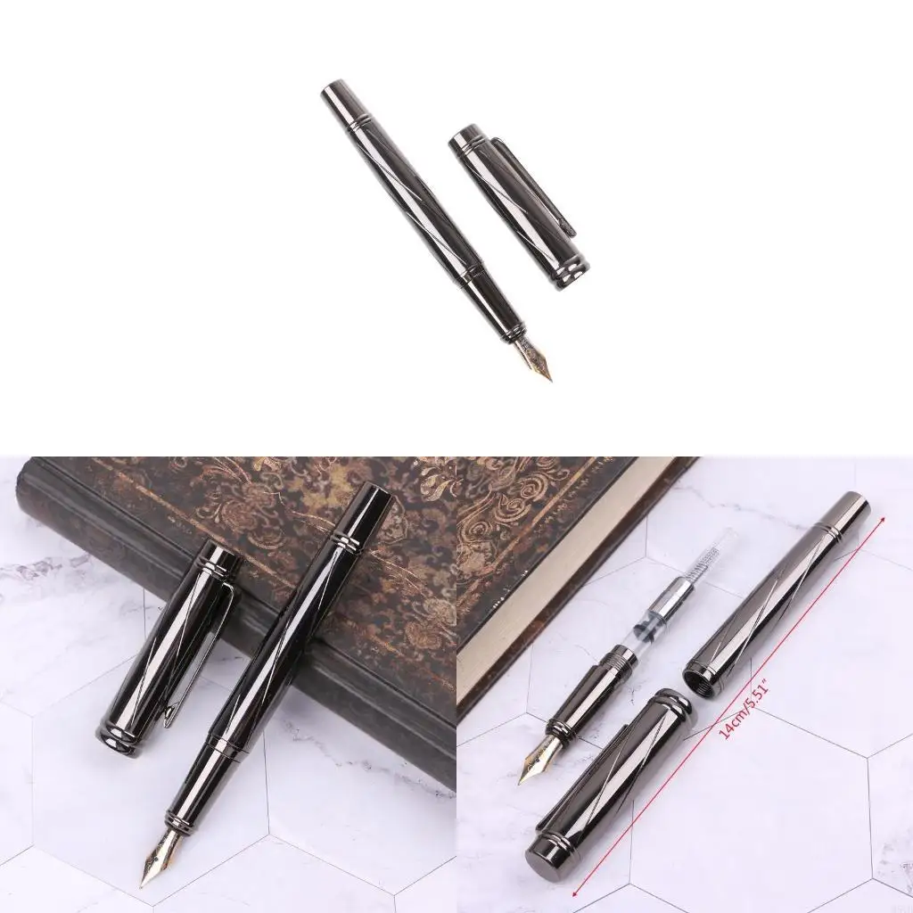 

M5TB Vintage Luxury Men's Metal Metal Nib 0,5 мм фонтан