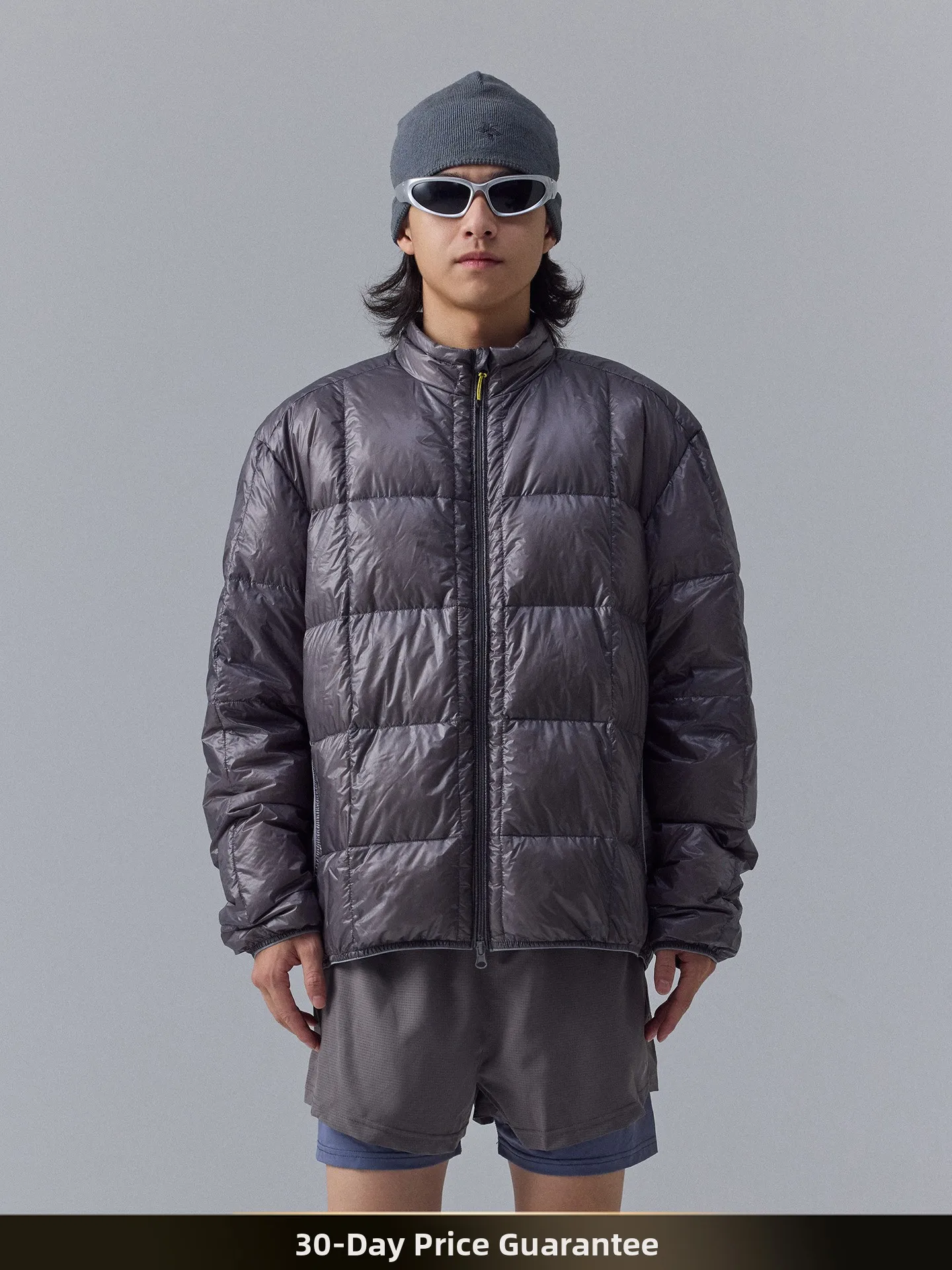 

Зимняя уличная пуховая куртка NTED с ромбовидной стежкой, водонепроницаемая, стеганая, белая, с наполнителем из перьев, с воротником-стойкой, утепленная, для молодежи