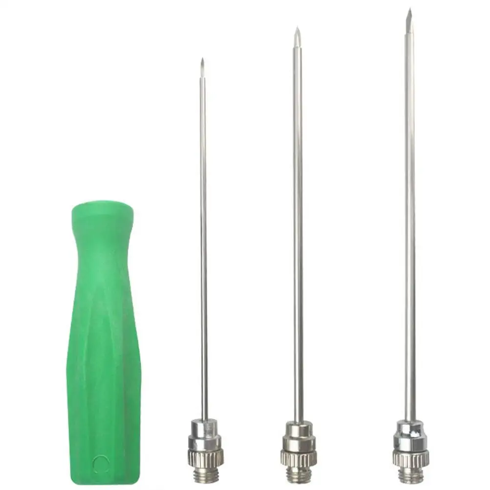 Portable Rumen Puncture Tool Stomach Trocar Cannula Cow Sheep Ventilating Needle Farming Livestock Tool Pet Supplies Practical