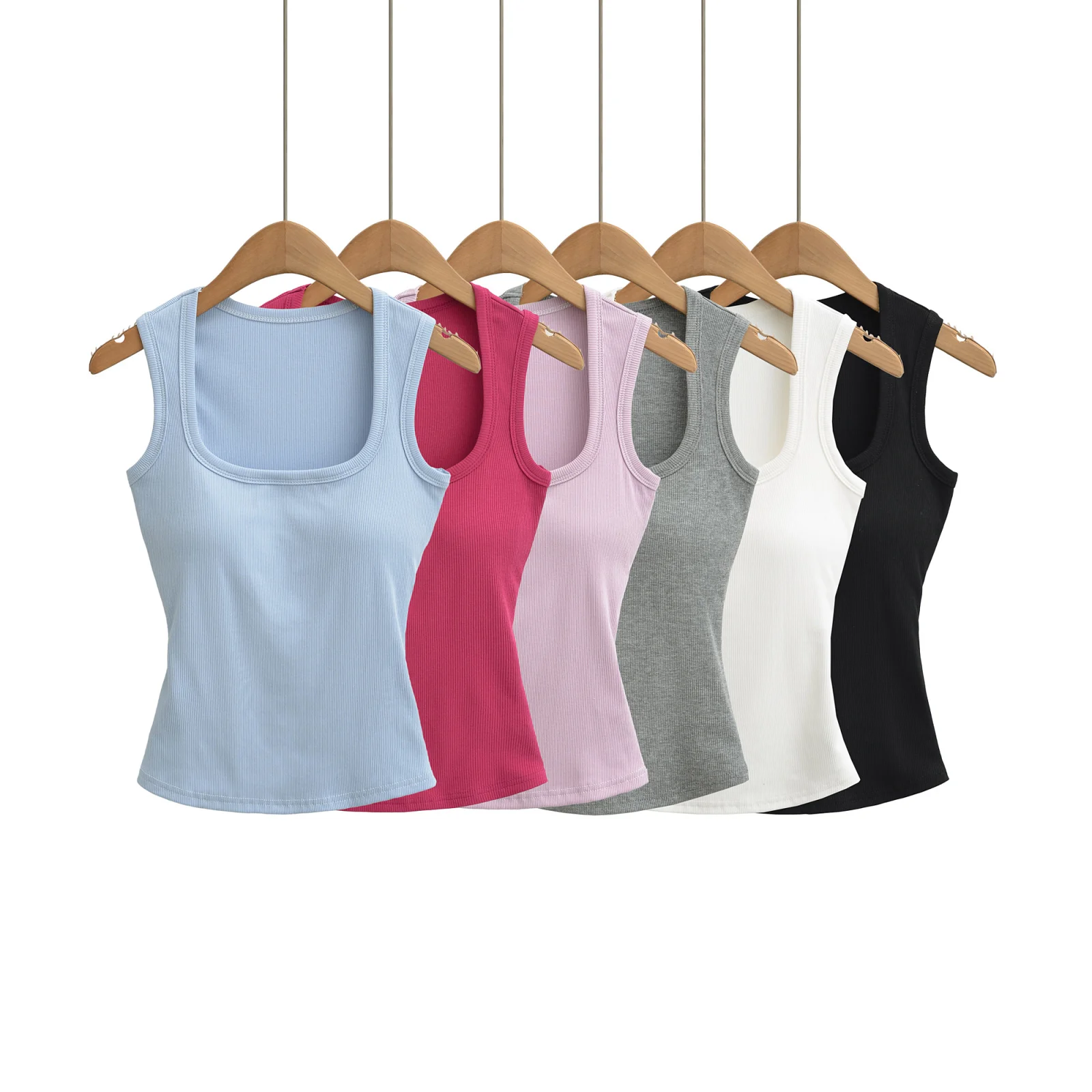 Pure Desire Internet Famous Chest Pad No-Sleeve Vest Sweet Spicy Girl Outdoor Wear Sport Slim Fit Top Prevent Exposure
